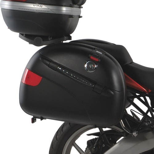 Givi / ジビ VERSYS 650 (06-08) Tubularチューブラー サイドケースホルダー (ブラック) | PL447