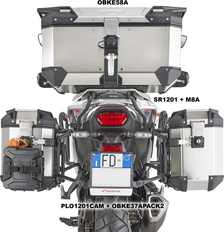 GIVI / ジビ サイドケースキャリア ONE-FIT monokey cam-side 用- Honda XL 750 Transalp トランザルプ (23) | PLO1201CAM