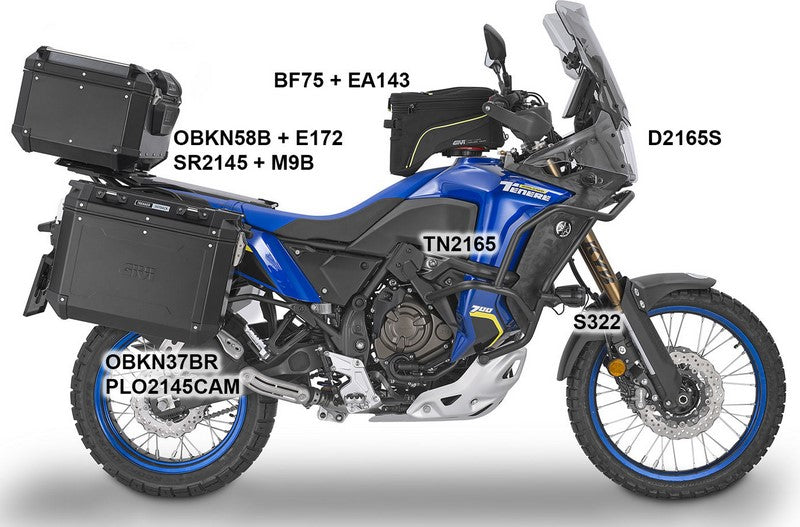 Givi / ジビ サイドラック Onefit Monokey Cam | PLO2145CAM