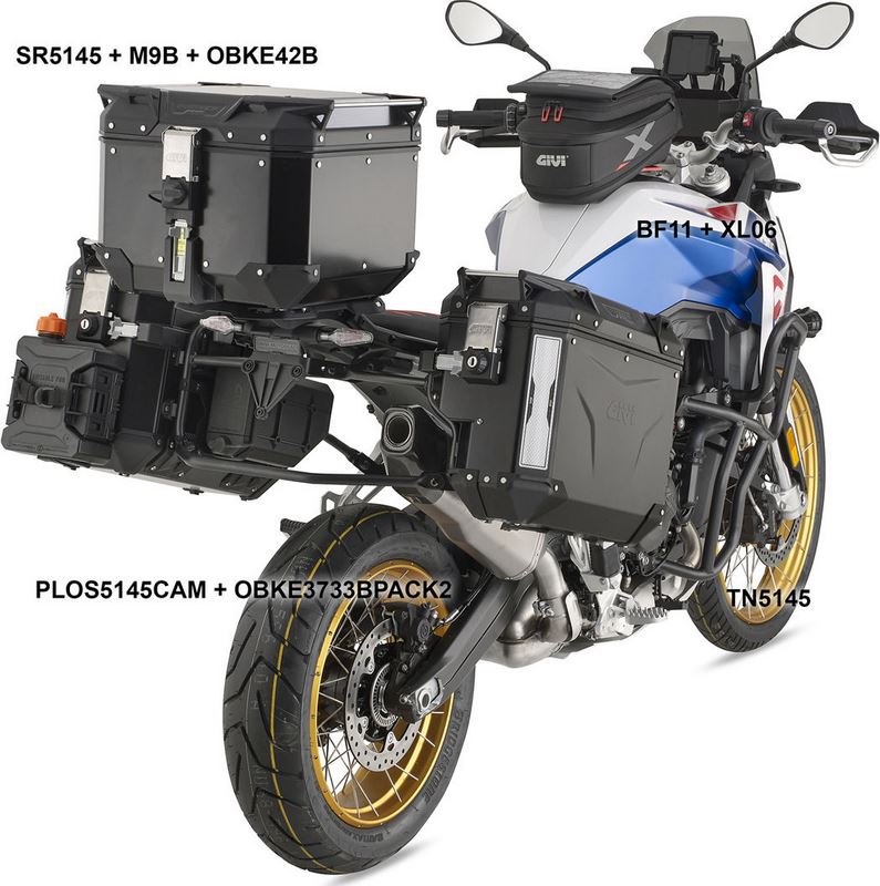 GIVI / ジビ Monokey CAM サイドケース用キャリア 右 - BMW F 900 GS (24) | PLOS5145CAM