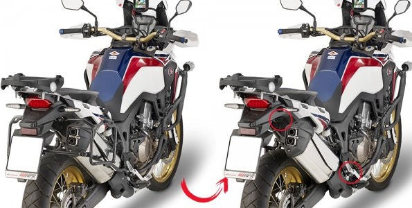 Givi / ジビ クイックリリース パニアラック Honda CRF 1000L アフリカツイン | PLR1144