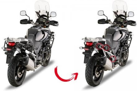 Givi / ジビ RAPID サイドラック スチールチューブ 取り外し可能 | PLR3105