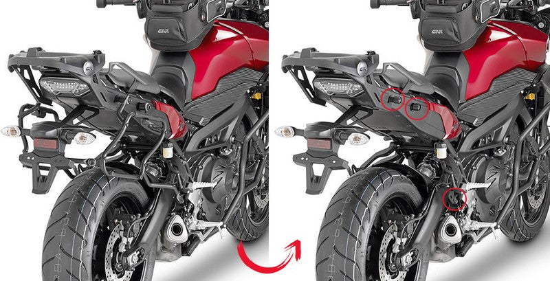 Givi / ジビ RAPID - サイドラック 取り外し可能 | PLXR2122