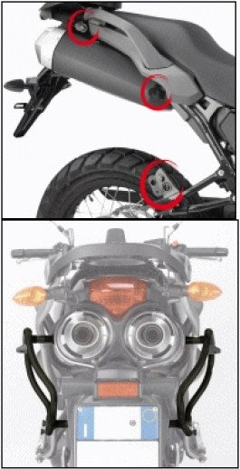 Givi / ジビ RAPID - サイドラック 取り外し可能 | PLXR2122
