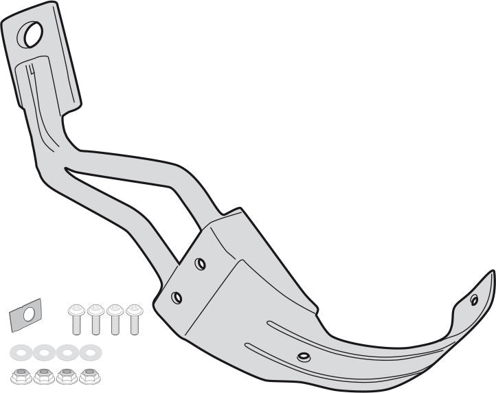 Givi / ジビ リアホイールフェンダー用スペシフィックインストールキット RM02 Yamaha Tracer 9 | RM2159KIT