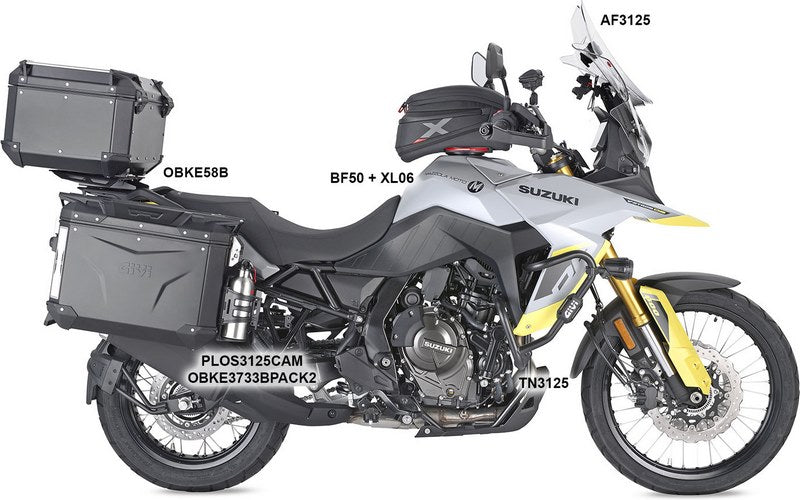 GIVI / ジビ ユニバーサル リアホイールカバー用マウンティングキット RM02 Suzuki V-Strom 800 DE (23) - | RM3125KIT