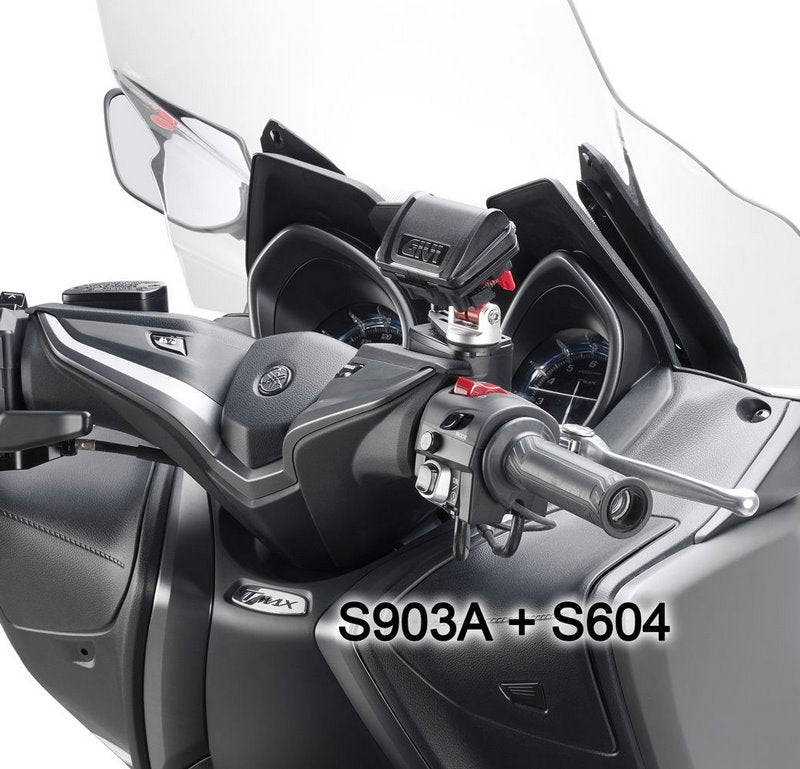 GIVI / ジビ S604 Universal Case for European Highway Toll Payment Devices- including Handlebars- Crossbars And Mirrors Moun