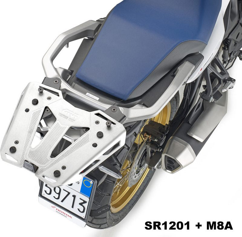GIVI / ジビ Monokey （モノキー） / Monolock （モノロック） トップケース用キャリア - プレート無し - Honda XL 750 Transalp トランザルプ (23) | SR1201