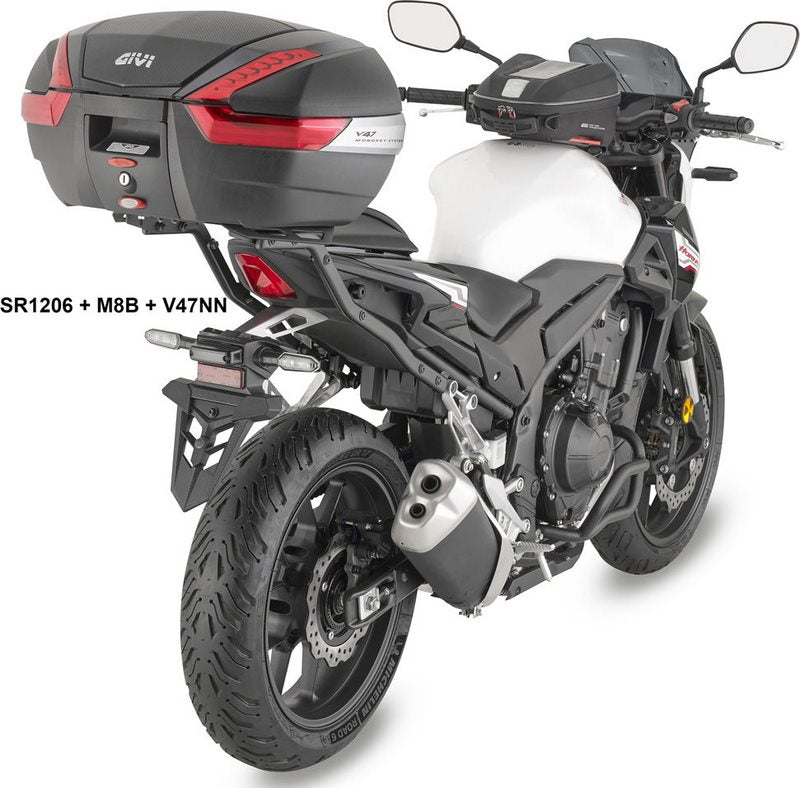 GIVI / ジビ Monokey （モノキー） / Monolock （モノロック） トップケース用キャリア - プレート無し - Honda CB500 Hornet ホーネット (24) | SR1206