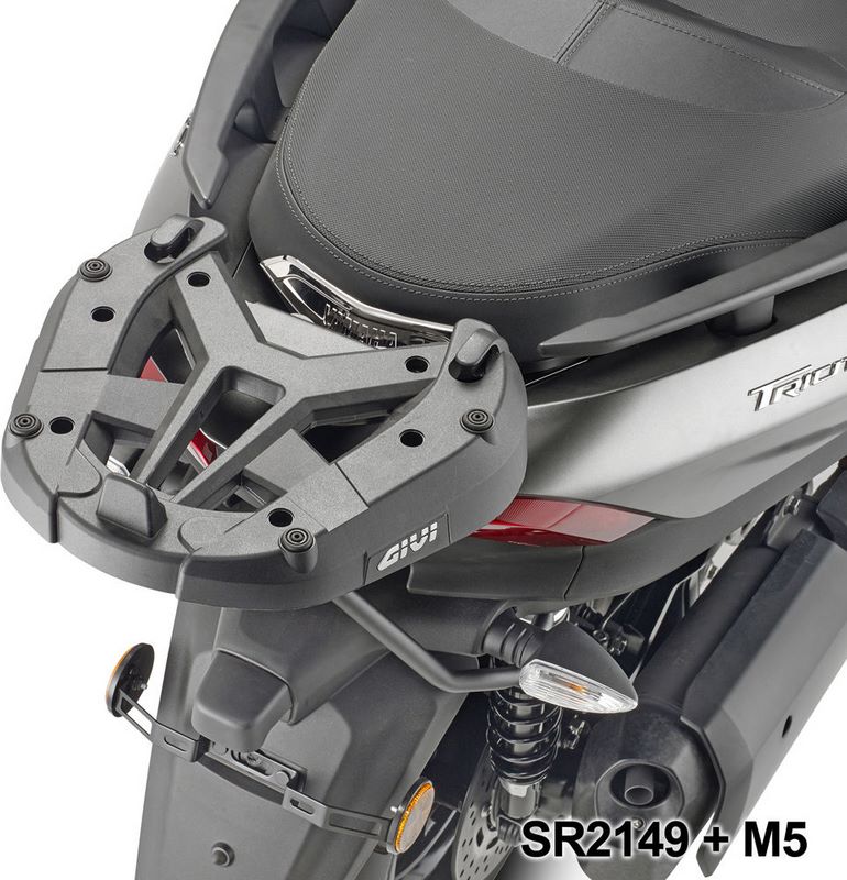 GIVI / ジビ SR2149 Yamaha X-Max 300- X-Max 125 18-- Tricity 300- Rear Rack specific for Monolock top case- works with M5- M