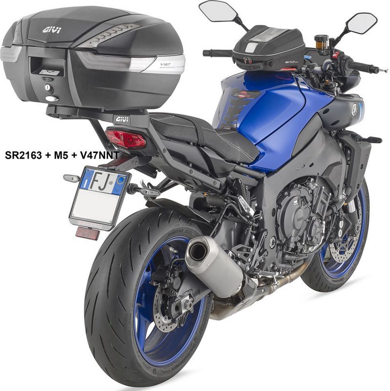 GIVI / ジビ Monokey （モノキー） / Monolock （モノロック） トップケース用キャリア - プレート無し - Yamaha MT-10 (22-23) | SR2163