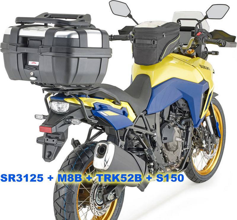 GIVI / ジビ Monokey （モノキー） / Monolock （モノロック） トップケース用キャリア プレート無し - Suzuki V-Strom Vストリーム 800DE/SE | SR3125