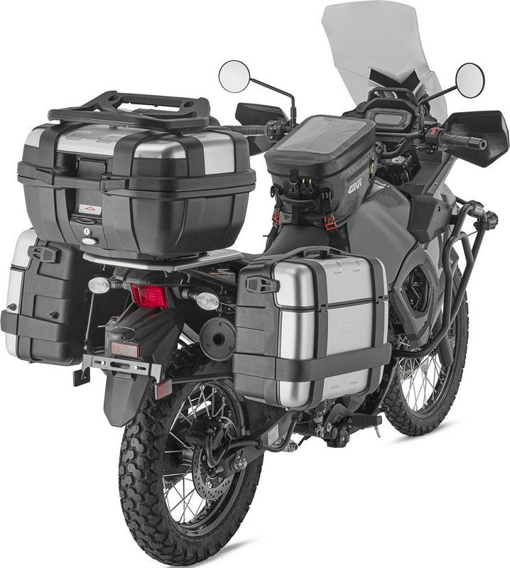 GIVI / ジビ Monokey （モノキー）トップケース用キャリア プレート付 - Kawasaki KLR 650 S (23) | SR4133