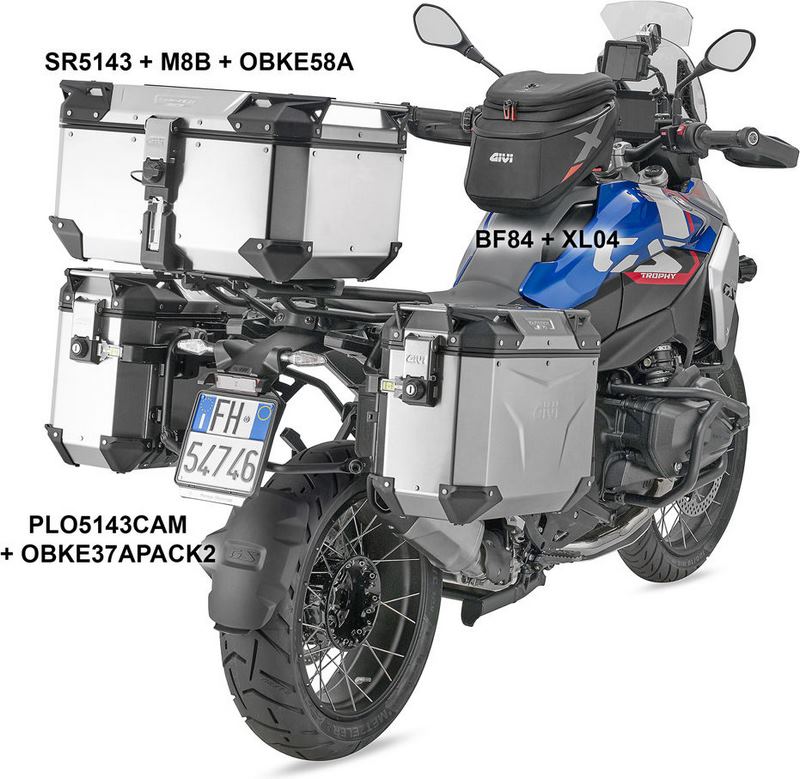 GIVI / ジビ Monokey （モノキー） / Monolock （モノロック） トップケース用キャリア BMW R 1300 GS (24) | SR5143