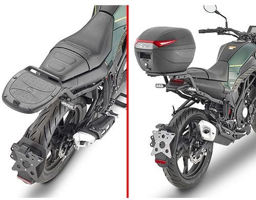 GIVI / ジビ Rear rack for top case MONOLOCK Benelli Leoncino 125 (22) | SR8715