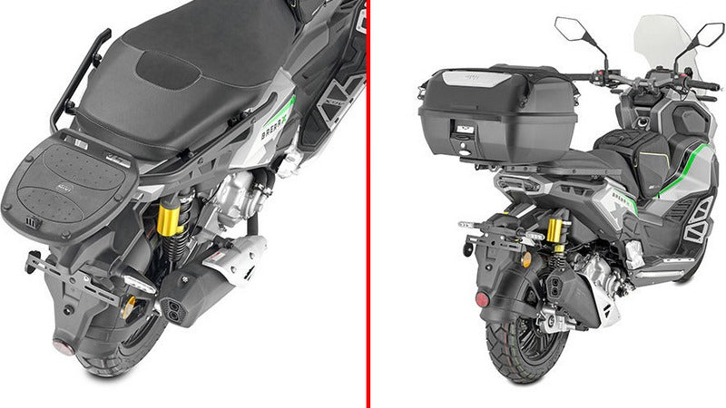 GIVI / ジビ Monolock （モノロック）トップケース用キャリア プレート無し - for KL Brera X 125-300 (22-23) | SR9501