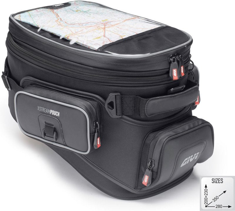 GIVI / ジビ XSTREAM-BAG - Enduro タンクバッグ TANKLOCK 20 to 23 L. / 最大荷重2kg | XS308Y
