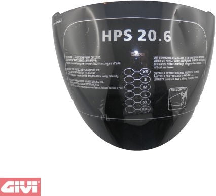 GIVI / ジビ バイザー ティンテッド Without For H20.5/H20.9/H20.6 ヘルメット | Z2240FR