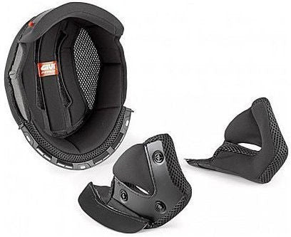 GIVI / ジビ ライニング + チークパッド グレー サイズ XXL | Z2485G63R