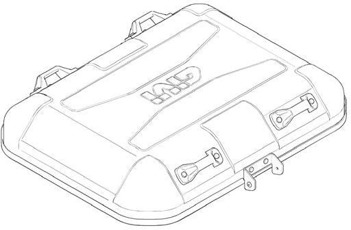 Givi / ジビ ケースカバー DLM46 / DLM30 | Z7710R