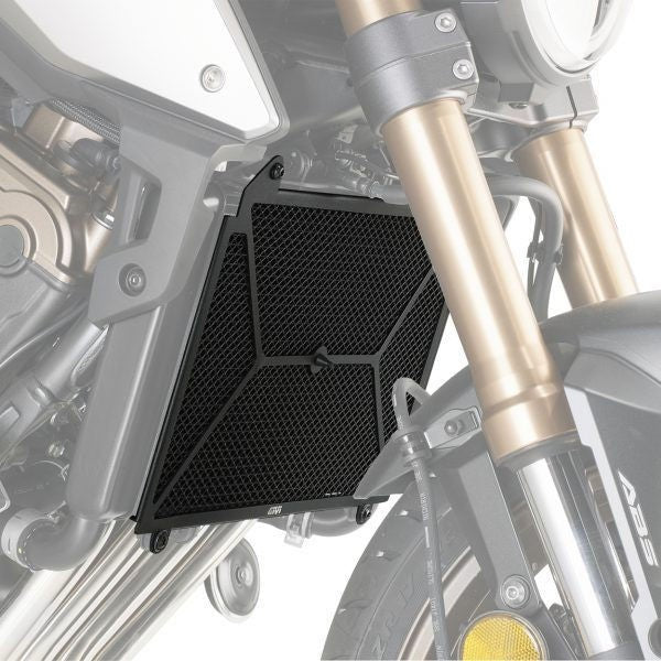 Givi / ジビ ウォータープロテクション + オイルラジエーター ステンレス ブラック | PR1173