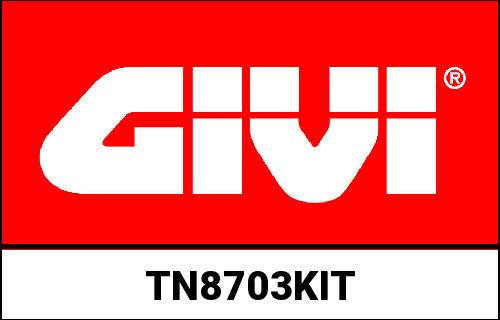 GIVI / ジビ マウンティングキット クラッシュバー Tn8703 | TN8703KIT