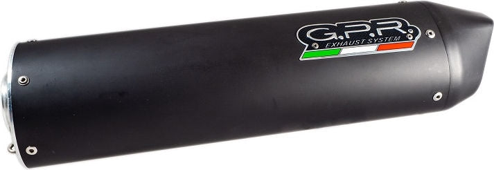 GPR / ジーピーアール Original For Aprilia Pegaso Ie 2001/04 Pair Homologated スリッポンエキゾースト  Furore Nero | A.22.1.FUNE