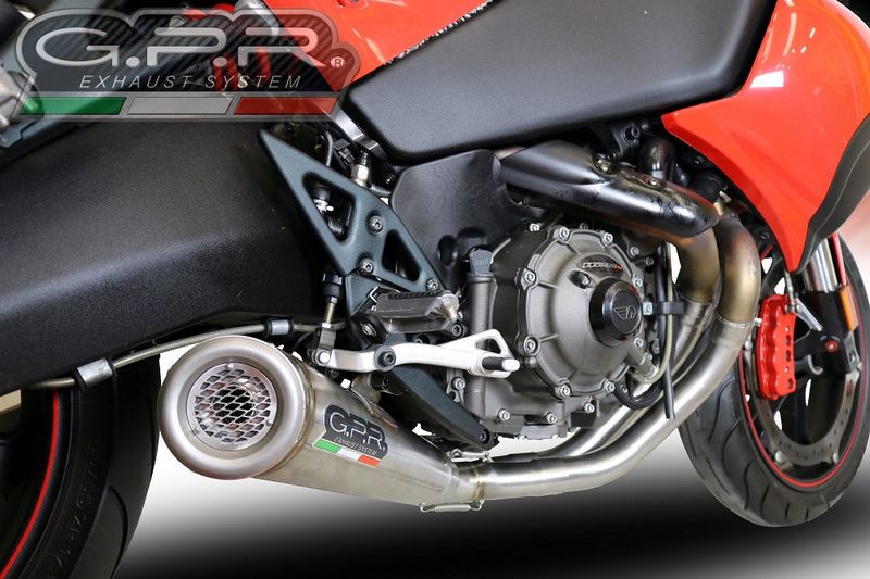 GPR / ジーピーアール Original For Buell 1125 R - Cr Homologated Silencer With Mid Manifold Powercone Evo | BL.14.PCEV