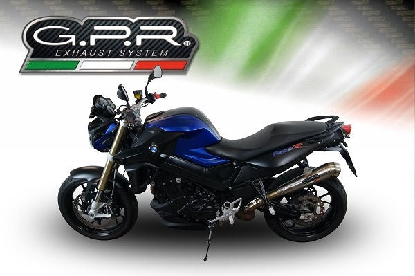 GPR / ジーピーアール Original For Bmw F 800 R 2009/14 Homologated スリッポンエキゾースト  Powercone Evo | BMW.37.PCEV