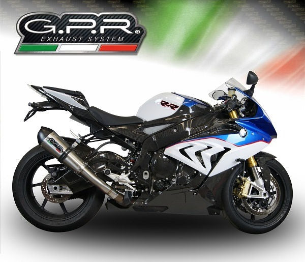 GPR / ジーピーアール Original For Bmw S 1000 Rr 2015/16 Homologated スリッポンエキゾースト  M3 Titanium Natural  | BMW.75.M3.TN