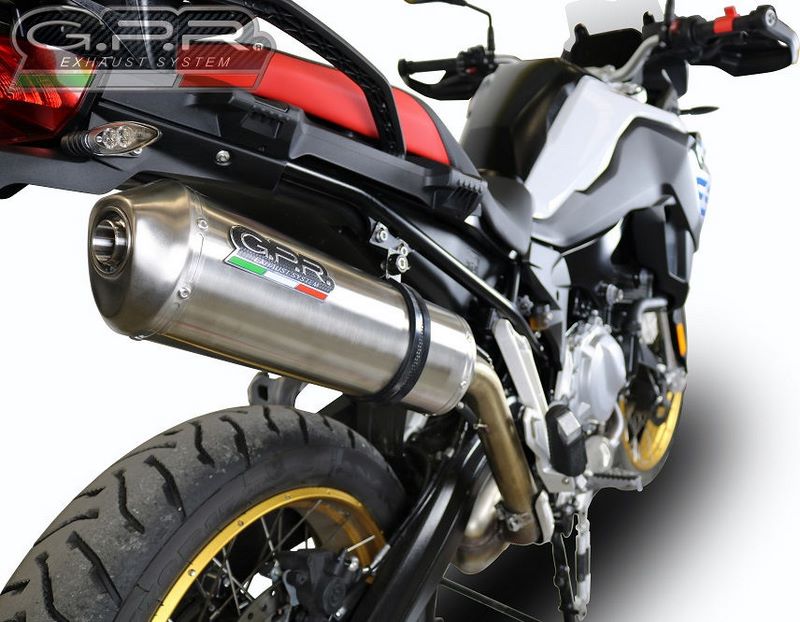GPR / ジーピーアール Original For Bmw F 850 Gs - Adventure 2018/20 E4 Homologated スリッポンエキゾースト  Satinox | BMW.94.SAT