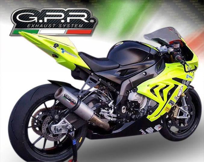 GPR / ジーピーアール Original For Bmw S 1000 Rr 2012/14 Homologated Full Exhaust M3 Titanium Natural  | CO.BMW.63.M3.TN