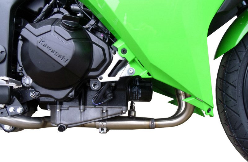 GPR / ジーピーアール Original For Kawasaki Ninja 300 R 2012/16 E3 Homologated Full Exhaust Catalized M3 Titanium Natural  | CO.K.146.M3.TN