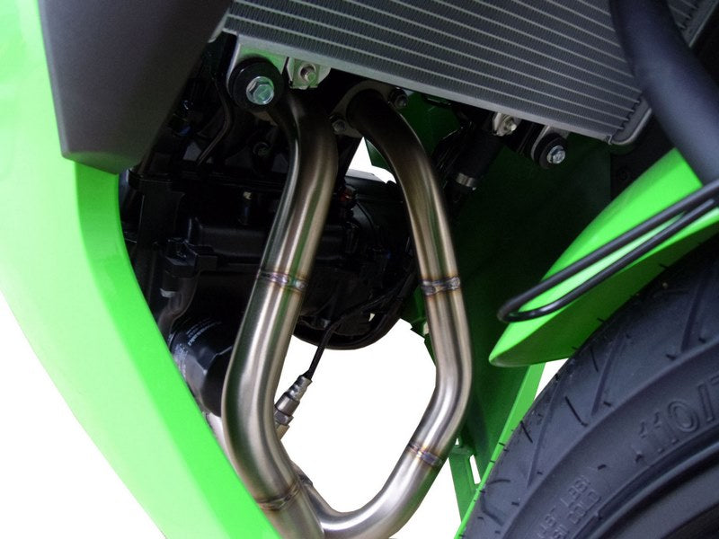 GPR / ジーピーアール Original For Kawasaki Ninja 300 R 2012/16 E3 Homologated Full Exhaust Catalized M3 Titanium Natural  | CO.K.146.M3.TN