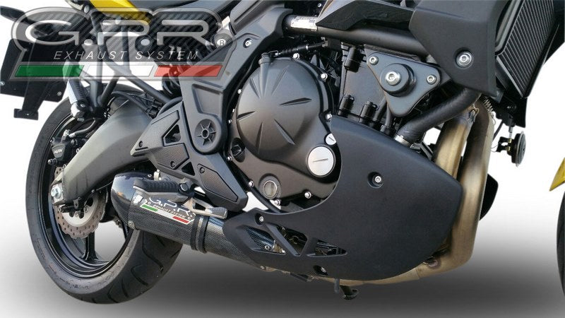 GPR / ジーピーアール Original For Kawasaki Er 6 N - F 2012/16 E3 Homologated Full Exhaust Gpe Ann.Poppy | CO.K.162.1.GPAN.PO