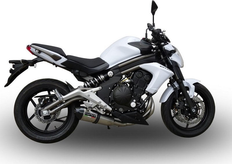 GPR / ジーピーアール Original For Kawasaki Er 6 N - F 2012/16 E3 Homologated Full Exhaust Gpe Ann.Titanium | CO.K.162.1.GPAN.TO