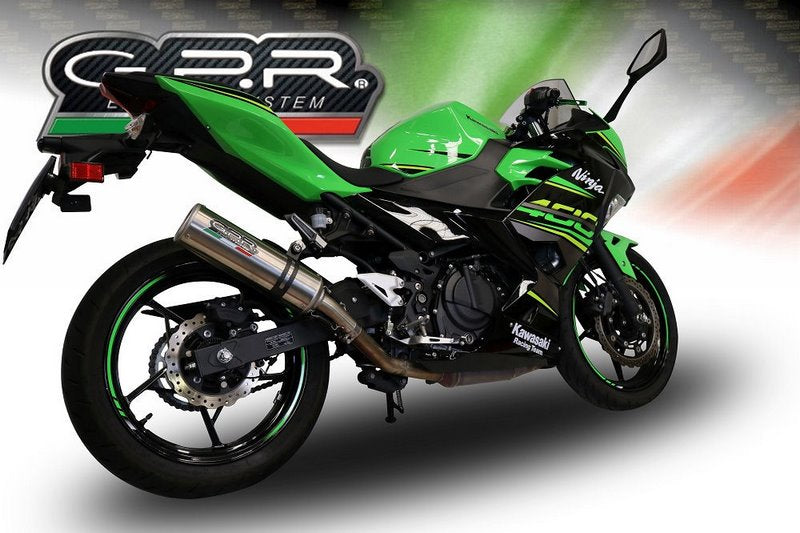 GPR / ジーピーアール Original For Kawasaki Z 400 2018/20 E4 レーシング  Full Exhaust M3 Inox  | CO.K.173.RACE.M3.INOX