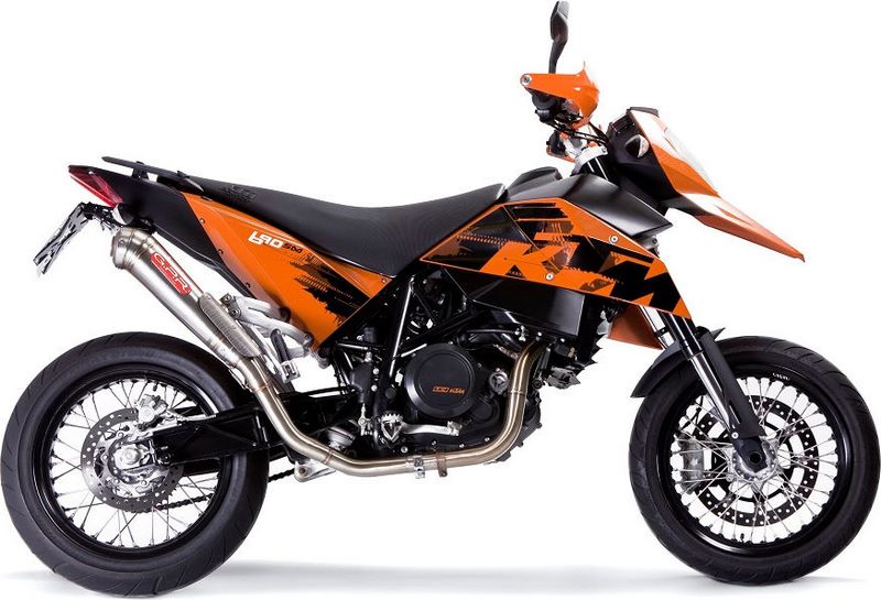 GPR / ジーピーアール Original For Ktm Supermoto 690 2007/09 Homologated Full Exhaust Powercone Evo | CO.KTM.42.PCEV
