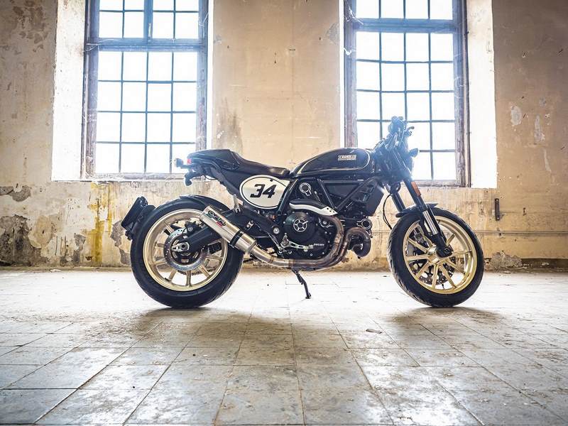 GPR / ジーピーアール Original For Ducati Scrambler 800 2015/16 Homologated スリッポンエキゾースト  M3 Inox  | D.118.HOM.M3.INOX