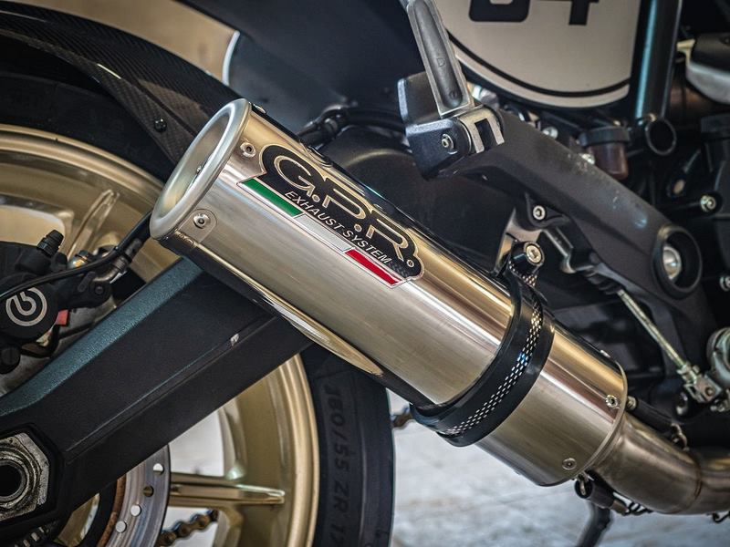 GPR / ジーピーアール Original For Ducati Scrambler 800 2015/16 Homologated スリッポンエキゾースト  M3 Inox  | D.118.HOM.M3.INOX