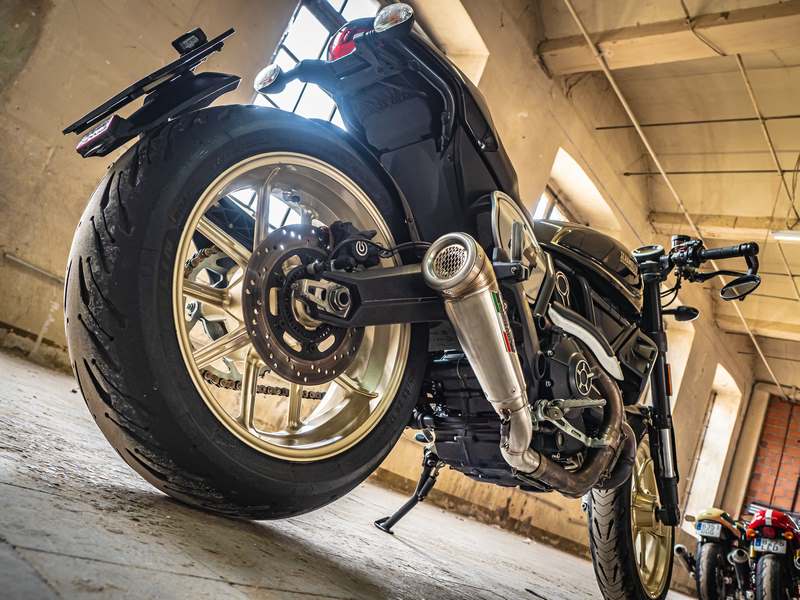 GPR / ジーピーアール Original For Ducati Scrambler 800 2015/16 Homologated スリッポンエキゾースト  Powercone Evo | D.118.HOM.PCEV