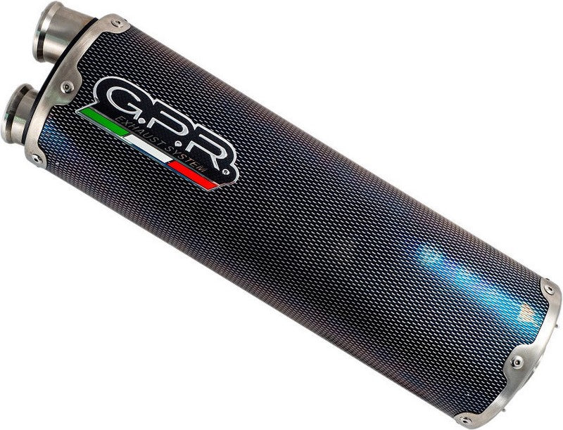GPR / ジーピーアール Exhaust System  Ktm Adventure 890 L 2021/2022 e5 Homologated slip-on exhaust Dual Poppy | E4.KT.105.DUAL.PO