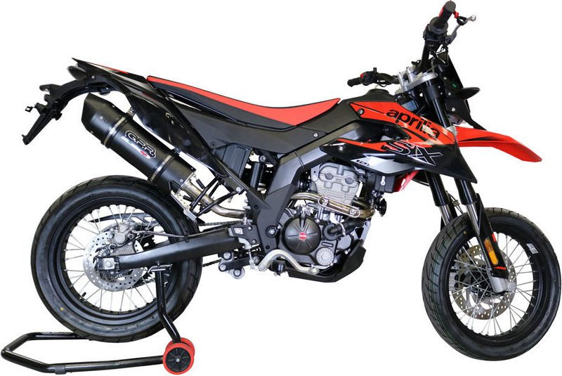 GPR / ジーピーアール Original For Aprilia Sx 125 2018/20 E4 Homologated スリッポンエキゾースト  Furore Evo4 Nero | E4.A.70.FNE4