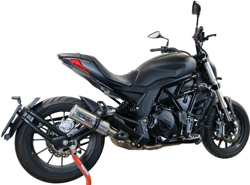 GPR / ジーピーアール Original For Benelli 502 C 2019/20 E4 Homologated スリッポンエキゾースト  M3 Inox  | E4.BE.20.M3.INOX