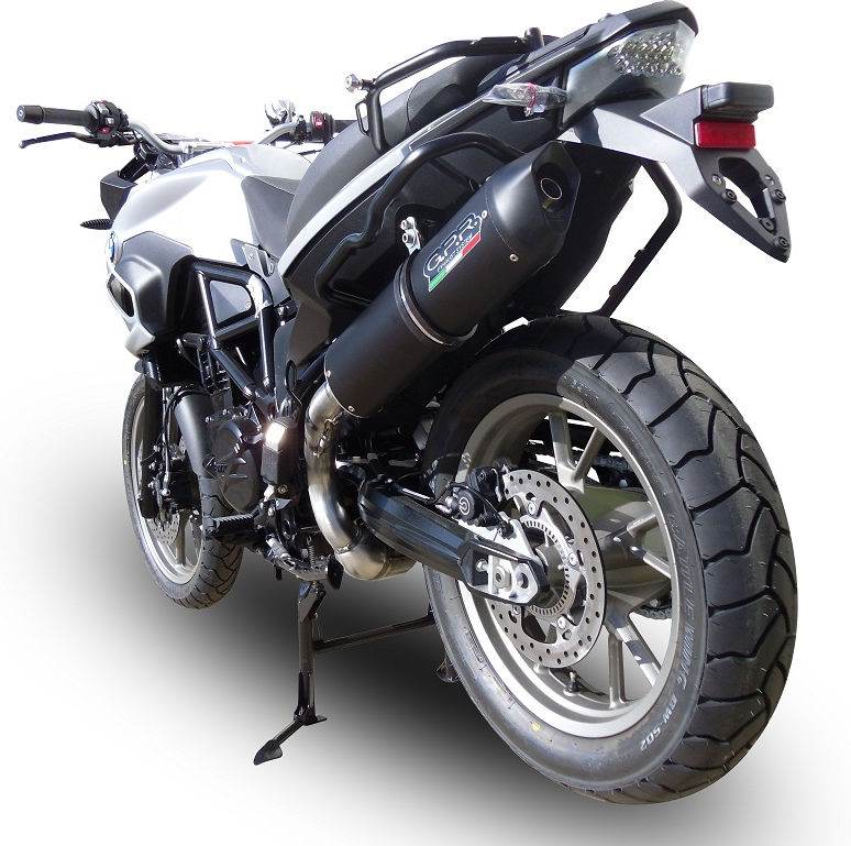 GPR / ジーピーアール Original For Bmw F 700 Gs 2016/18 E4 Homologated スリッポンエキゾースト  Furore Evo4 Nero | E4.BM.100.FNE4