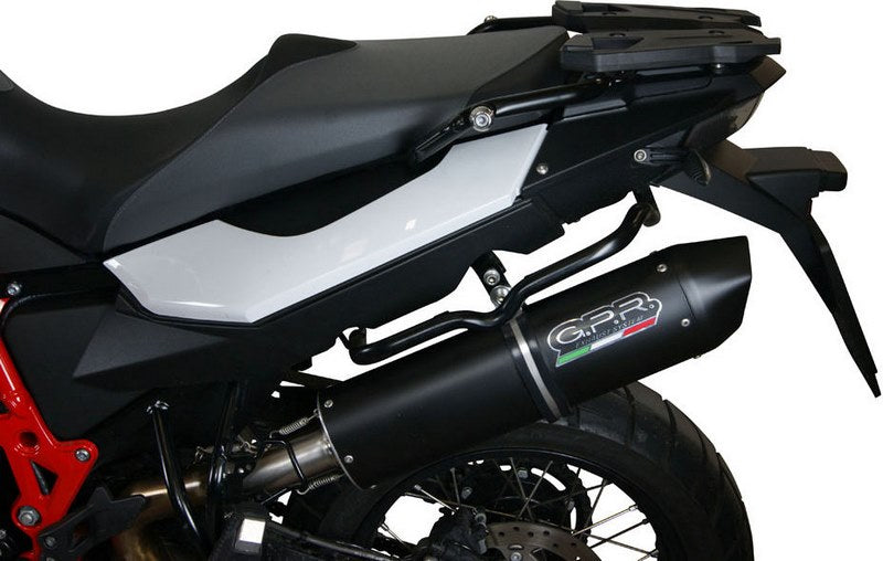 GPR / ジーピーアール Original For Bmw F 800 Gs 2016/18 E4 Homologated スリッポンエキゾースト  Furore Evo4 Nero | E4.BM.101.FNE4
