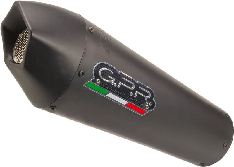 GPR / ジーピーアール Original For Bmw R 1200 Gs Adv 2017/18 E4 Homologated スリッポンエキゾースト  Gp Evo4 Black Titanium | E4.BM.104.GPAN.BLT