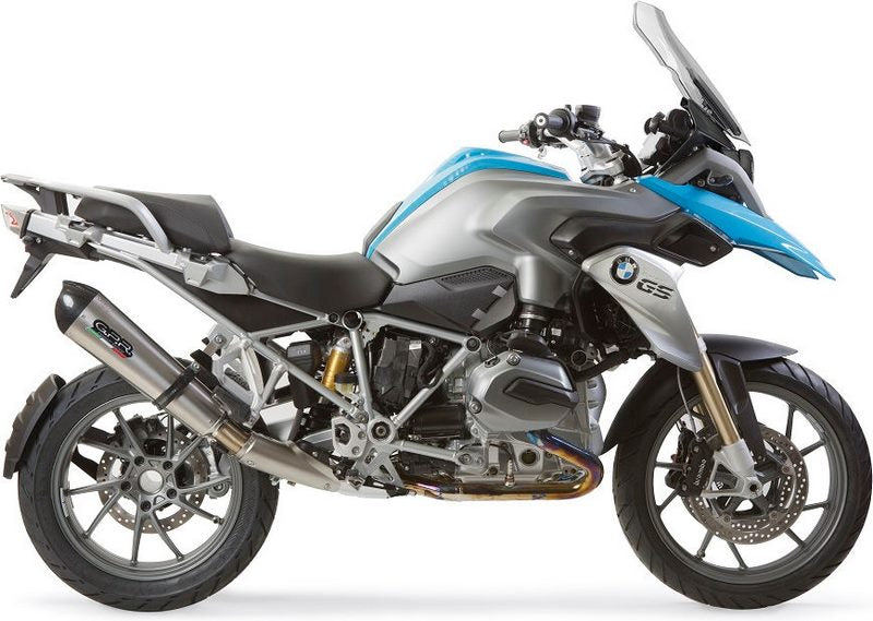 GPR / ジーピーアール Original For Bmw R 1200 Gs Adv 2017/18 E4 Homologated スリッポンエキゾースト  Gp Evo4 Titanium | E4.BM.104.GPAN.TO