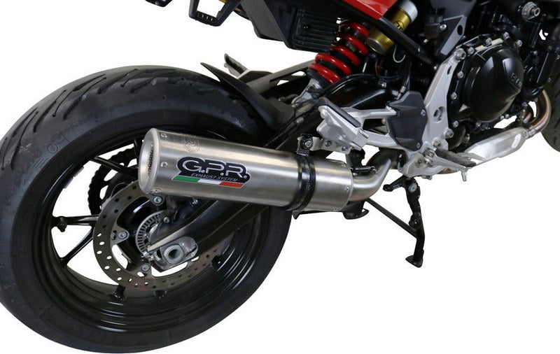 GPR / ジーピーアール Original For Bmw F 900 Xr/R 2020/21 E5 Homologated スリッポンエキゾースト  M3 Titanium Natural  | E4.BM.105.M3.TN