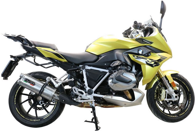 GPR / ジーピーアール Original For Bmw R 1250 R - Rs 2019/20 E4 Homologated スリッポンエキゾースト  Dual Inox | E4.BM.107.DUAL.IO
